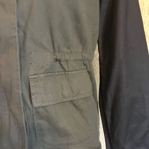 a.n.a. Army Green Cotton Jacket Size Small - Picture 5 of 9